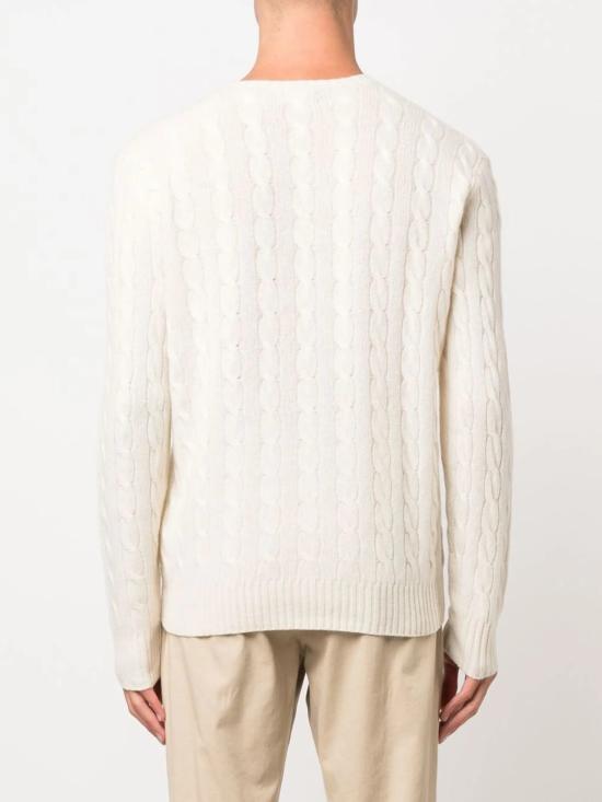 26FW 폴로 랄프로렌 케이블 니트 스웨터 710876762 010 NUDE NEUTRALS - POLO RALPH LAUREN