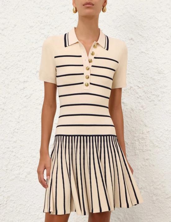 26SS 짐머만 원피스 MASTER ULT 009133 CREME 0 CREAM - ZIMMERMANN