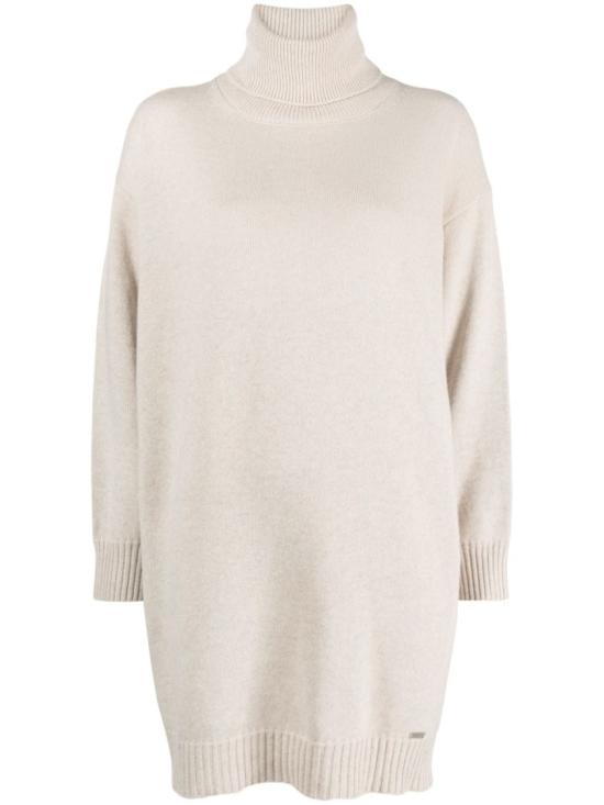  키톤 미디 원피스 D547155138900K Neutrals