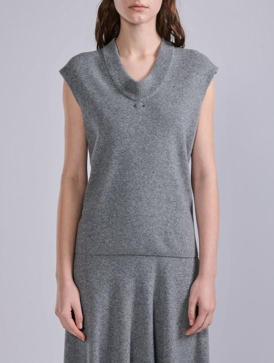 25FW 바바라 부이 민소매 티셔츠 MASTER ULT 007318 GRIS S GRAY