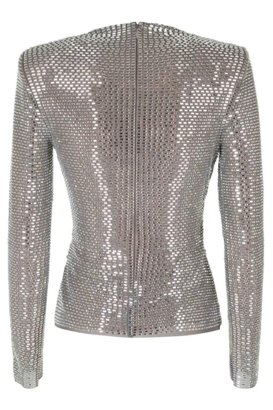 26FW 셀프 포트레이트 탑 AW26154TGR 099 Grey - SELF PORTRAIT