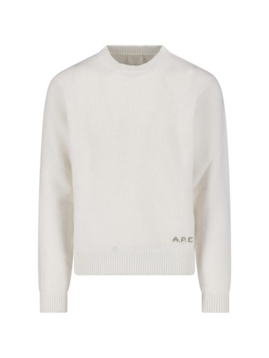 26FW 아페쎄 니트웨어 WOASW H23491AAD White