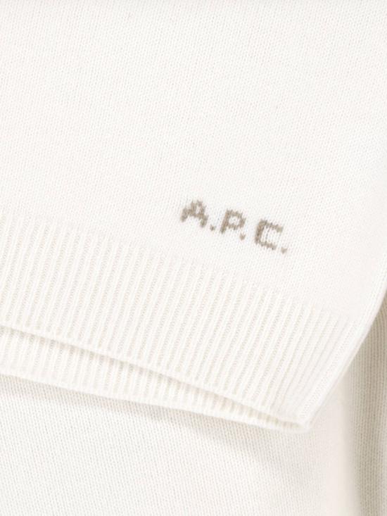 26FW 아페쎄 니트웨어 WOASW H23491AAD White - A.P.C.