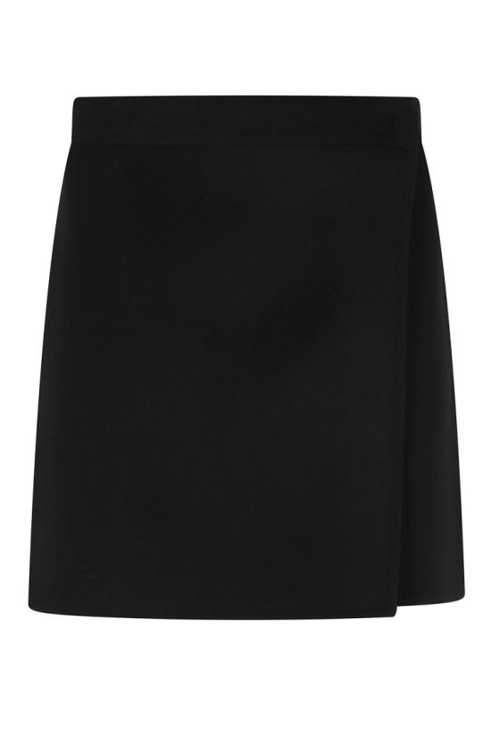 26FW 세미쿠튀르 숏 스커트 Y6WV12 099 Black