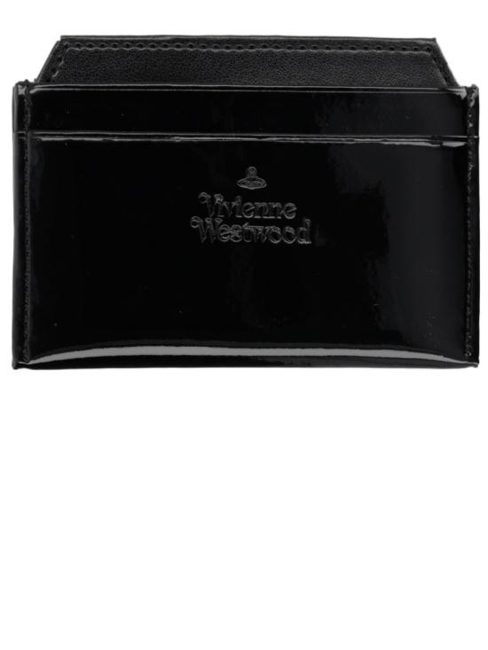 26FW 비비안웨스트우드 ORB 비건 레더 지갑 ORB 비건 레더 지갑 5403000ZW S002ON404 Black - VIVIENNE WESTWOOD