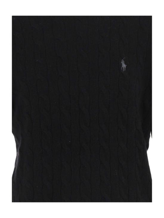 26FW 폴로 랄프로렌 케이블 니트 스웨터 710876762001 Black - POLO RALPH LAUREN