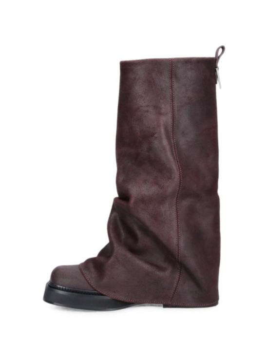 26FW 디 아티코 부츠 261WSH00798LBT040AA769 Burgundy - THE ATTICO
