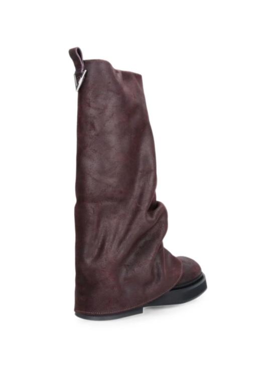 26FW 디 아티코 부츠 261WSH00798LBT040AA769 Burgundy - THE ATTICO