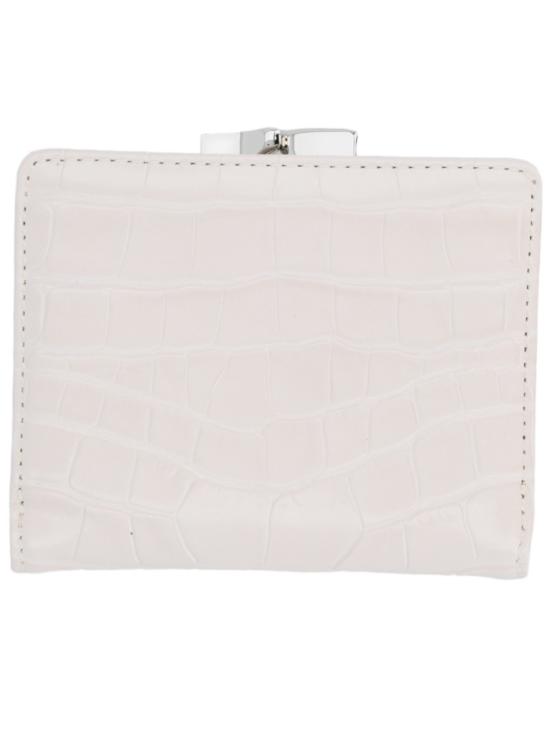 26FW 비비안웨스트우드 크로커다일 엠보스드 프레임 월렛 5115002MW L0098A402 White - VIVIENNE WESTWOOD
