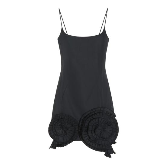 26FW 블루마린 숏 원피스 RF6047T886422222 Black