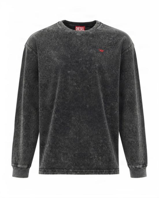 26FW 디젤 긴팔 티셔츠 4831509 Black