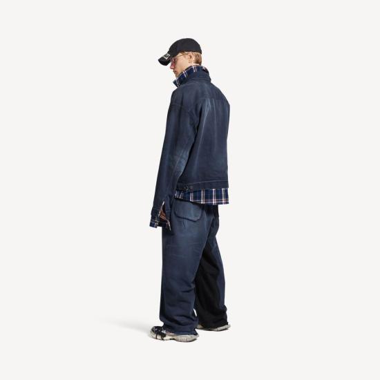 26SS 발렌시아가 자켓 MASTER ULT 008326 BLEU M NAVY - BALENCIAGA
