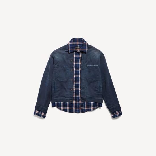 26SS 발렌시아가 자켓 MASTER ULT 008326 BLEU M NAVY