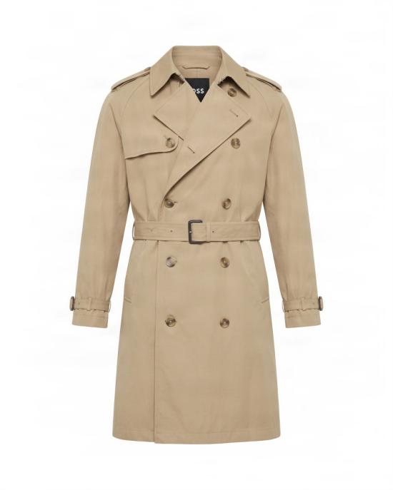 26FW 보스 트렌치 코트 5484361 Neutrals