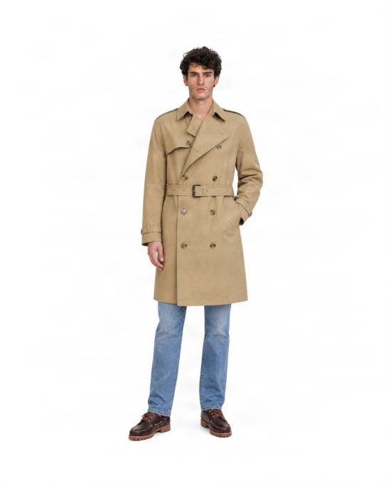 26FW 보스 트렌치 코트 5484361 Neutrals - BOSS
