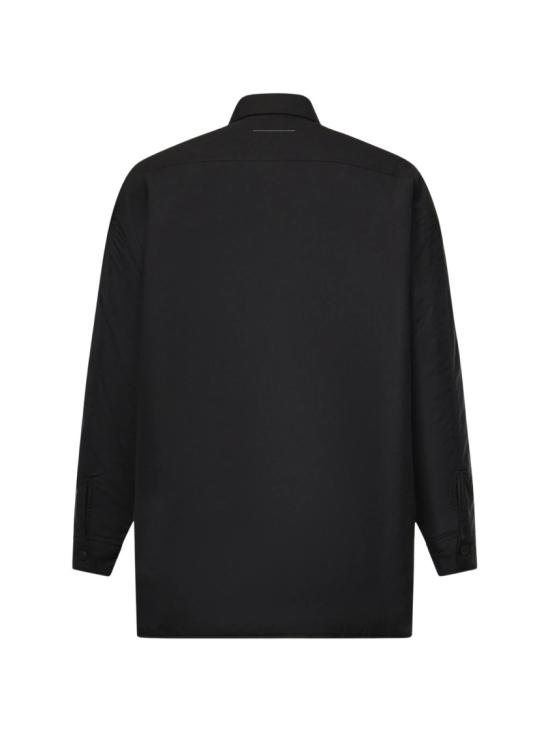 26FW MM6 메종마르지엘라 긴팔 셔츠 SH0DT0045MTN193962 Black - MM6 MAISON MARGIELA