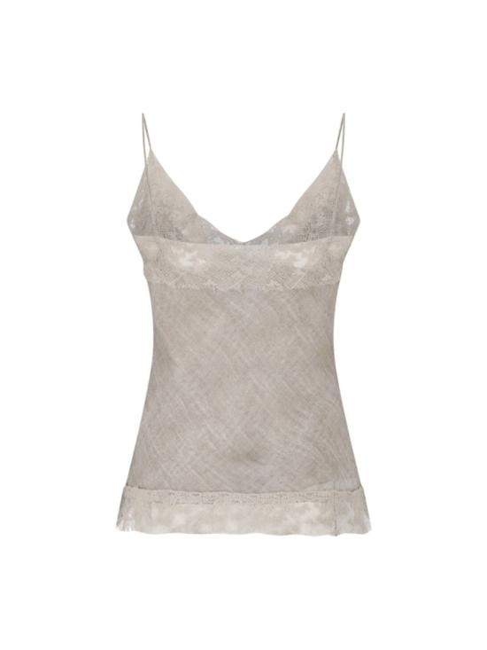 26FW 에르마노 설비노 탑 D492L714APOLWS4935 Neutrals - ERMANNO SCERVINO