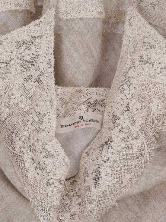 26FW 에르마노 설비노 탑 D492L714APOLWS4935 Neutrals - ERMANNO SCERVINO
