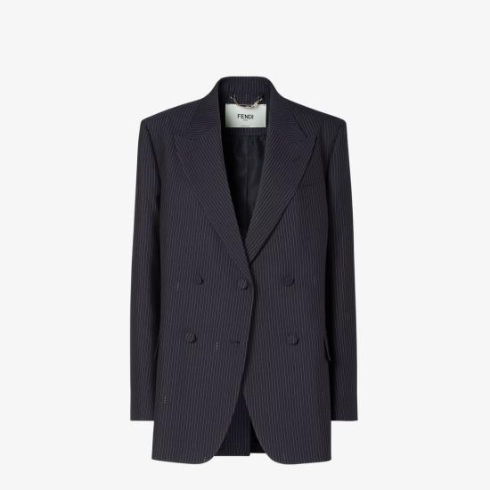 26SS 펜디 자켓 MASTER ULT 008401 BLEU 38 NAVY - FENDI