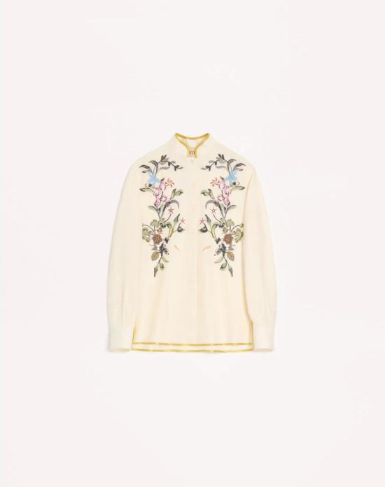26SS 발렌티노 가라바니 셔츠 MASTER ULT 008417 MULTICO 38 CREAM