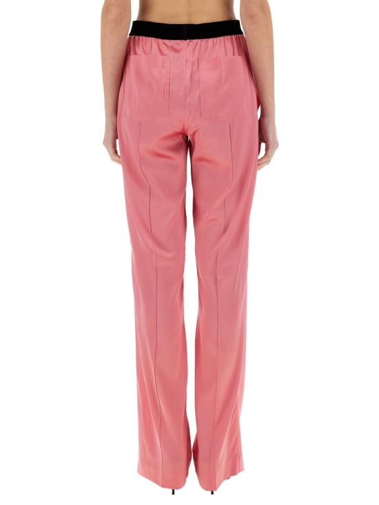  톰포드 로고 밴딩 파자마 팬츠 PAW397 PINK - TOMFORD