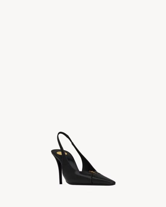 25FW 생로랑 힐/펌프스 MASTER ULT 007802 NOIR 37 BLACK - SAINT LAURENT