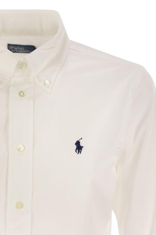  폴로 랄프로렌 포니로고 코튼 셔츠 211941509 002 White - POLO RALPH LAUREN
