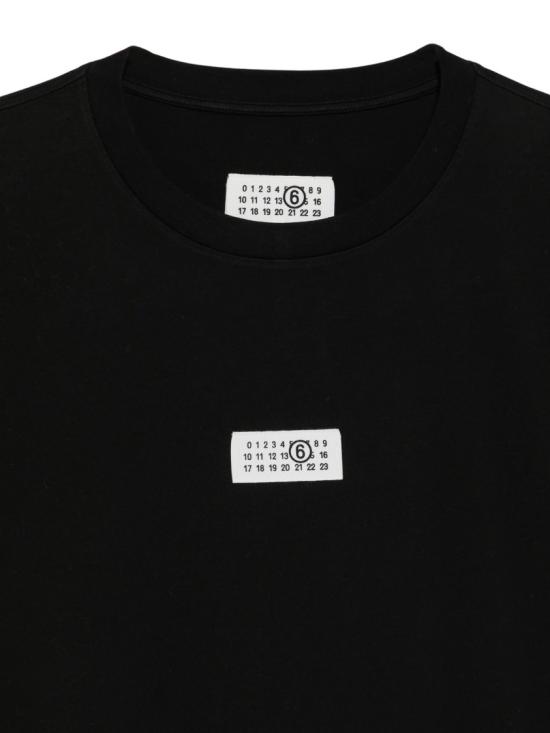 26FW MM6 메종마르지엘라 반팔 티셔츠 SH0GC0071M20258900 Black - MM6 MAISON MARGIELA