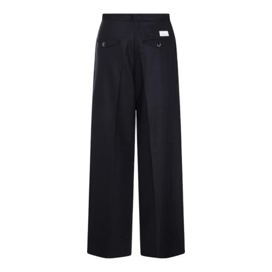 26FW 나인인더모닝 수트 팬츠 EDR02U38NAVY Black - NINE IN THE MORNING