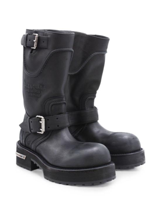 26FW 발렌시아가 VENOM 베놈 미들 부츠 833585WCAL11080 Black - BALENCIAGA