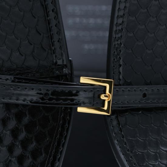 26FW 엘리자베타프랜치 슬림 벨트 CT65S67E2110 Black - ELISABETTA FRANCHI