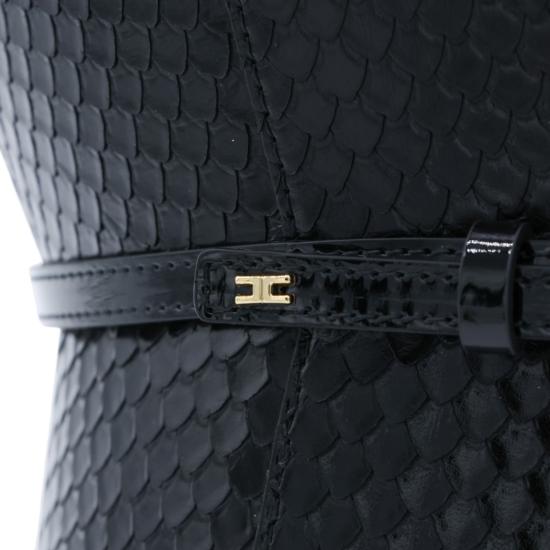 26FW 엘리자베타프랜치 슬림 벨트 CT65S67E2110 Black - ELISABETTA FRANCHI