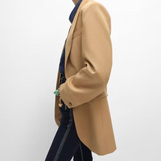 26SS 셀린느 자켓 MASTER ULT 008377 CAMEL 36 - CELINE