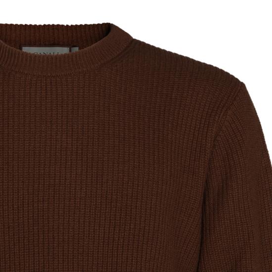 26FW 카날리 니트웨어 C0012MK02552502 Brown - CANALI