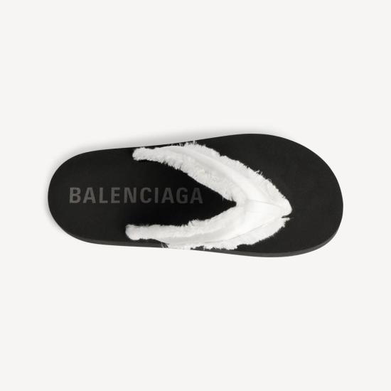 26SS 발렌시아가 샌들 MASTER ULT 009070 BLANC 35 WHITE - BALENCIAGA