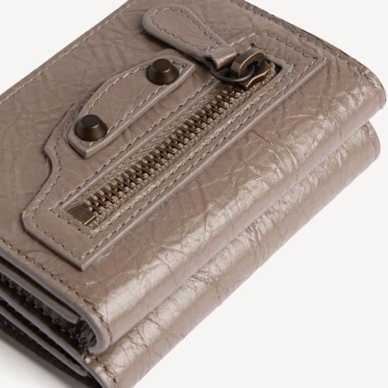 26SS 발렌시아가 명함지갑 ULT 009074 TAUPE TU - BALENCIAGA