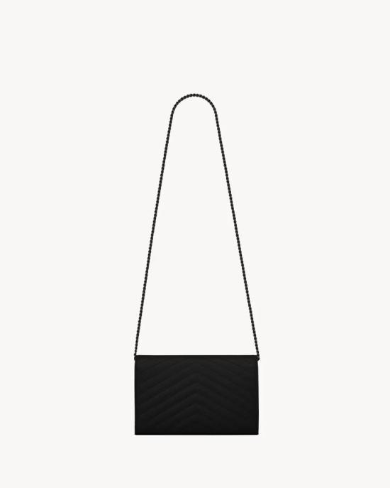 26SS 생로랑 지갑 ULT 008960 NOIR TU BLACK - SAINT LAURENT