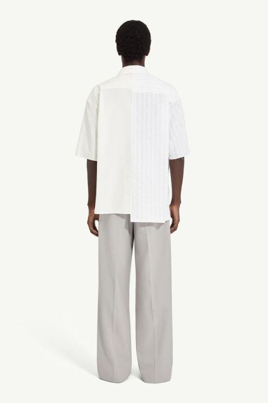 26SS MM6 메종마르지엘라 셔츠 MASTER ULT 008099 IMPRIME 46 CREAM - MM6 MAISON MARGIELA
