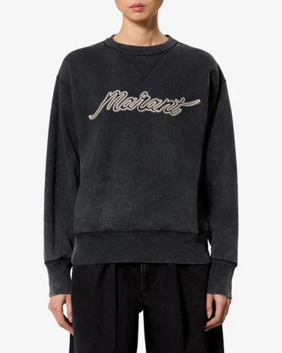 26FW 이자벨마랑에뚜왈 긴팔 티셔츠 MASTER ULT 010060 NOIR 38 BLACK - ISABEL MARANT ETOILE