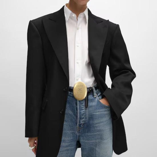 26SS 셀린느 자켓 MASTER ULT 008380 NOIR 36 BLACK - CELINE