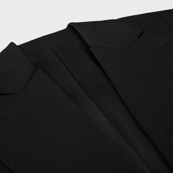 26SS 셀린느 자켓 MASTER ULT 008380 NOIR 36 BLACK - CELINE