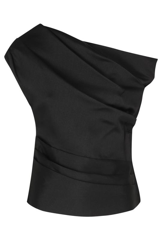 26FW 셀프 포트레이트 탑 AW26010TB 099 Black