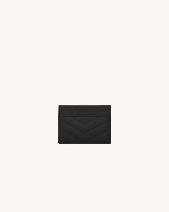  생로랑 명함지갑 ULT 006253 NOIR TU BLACK - SAINT LAURENT
