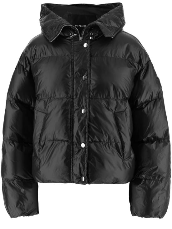 26FW 핑코 숏패딩 105656A3FIZ99 Black