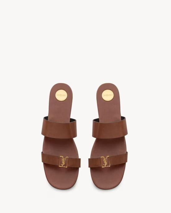 26SS 생로랑 샌들 MASTER ULT 009143 CARAMEL 36 - SAINT LAURENT