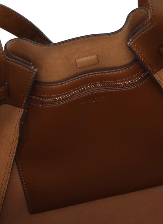 26FW 토리버치 로미 라지 토트 백 178158200 Brown - TORY BURCH