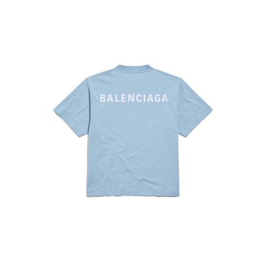 26SS 발렌시아가 탑 MASTER ULT 008589 BLEU S BLUE - BALENCIAGA