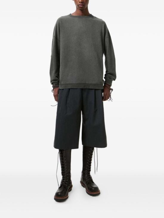 26FW 아워레가시 SLACK 슬랙 스웨트셔츠 SLACK 슬랙 스웨트셔츠 M2266SWWASHED BLACK ROGUE LOOPBACK Grey - OUR LEGACY