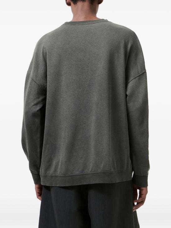 26FW 아워레가시 SLACK 슬랙 스웨트셔츠 SLACK 슬랙 스웨트셔츠 M2266SWWASHED BLACK ROGUE LOOPBACK Grey - OUR LEGACY