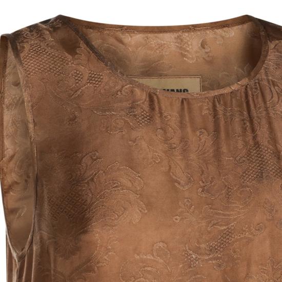 26FW 우마 왕 롱 원피스 UP5007UW240 Brown - UMA WANG